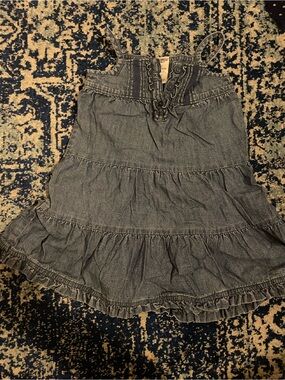 OshKosh B'gosh Denim Tiered Dress - Blue